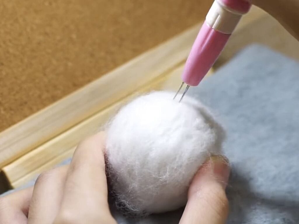 Can felting be done with any fiber? 24 needle felting 3 1