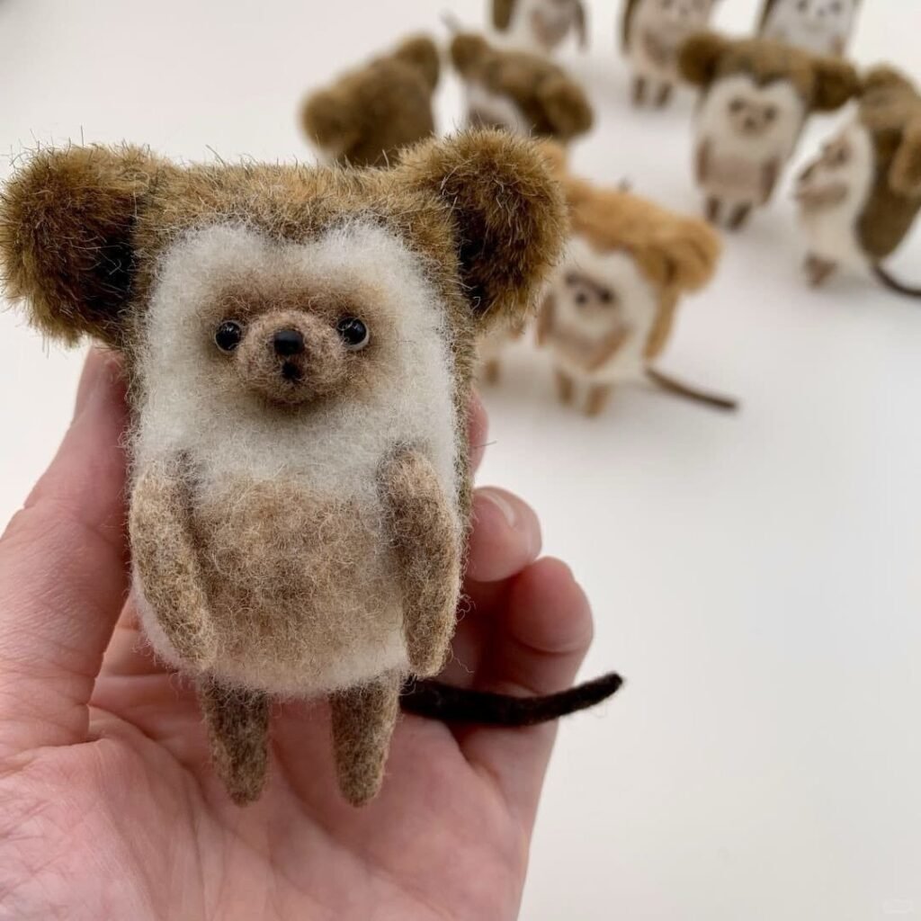 What is needle felting? for Beginners Faqs 19 felt mouse