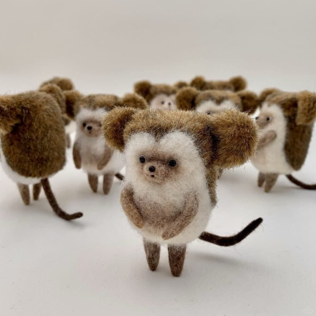 What is Needle Felting Used For? 21 felt mouse